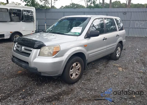 2007 Honda Pilot Lx from USA, damaged, VIN 5FNYF18197B024703